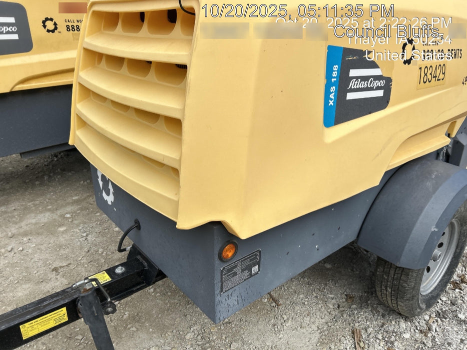2021 ATLAS COPCO XAS188 CWK