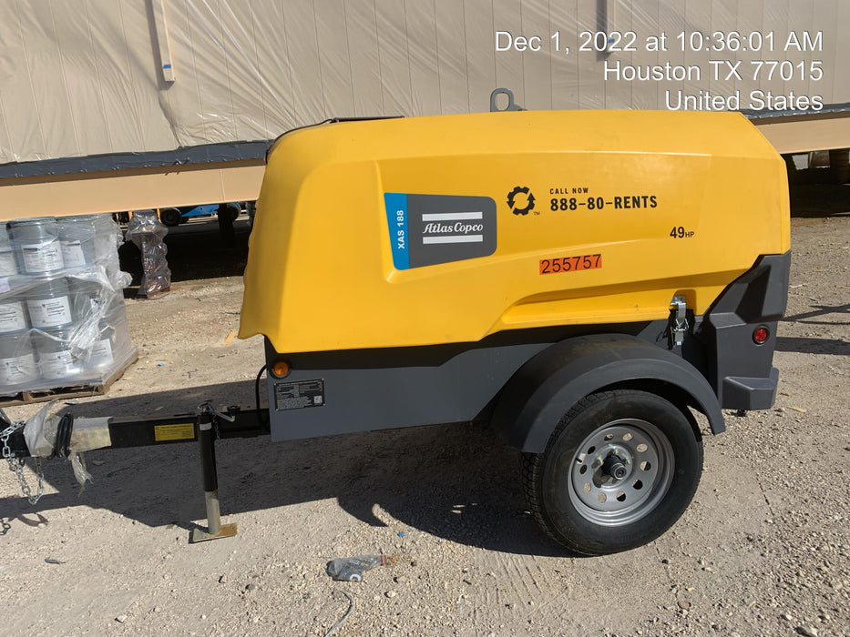 2022 ATLAS COPCO XAS188 CWK