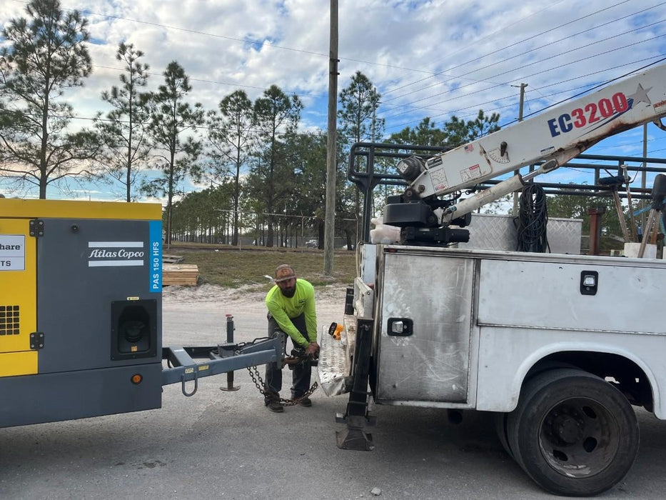 2020 ATLAS COPCO PAS 150 HF CS Enclosed