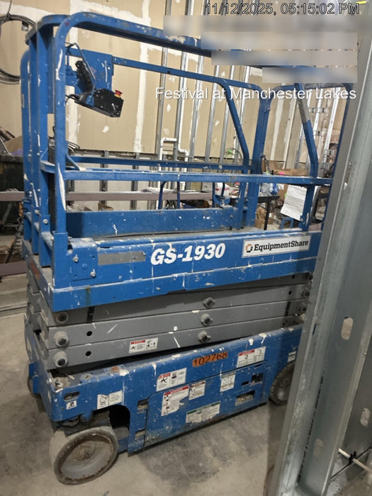 2020 Genie GS-1930 Fixed rails with chain entry gate - Pre A92.20