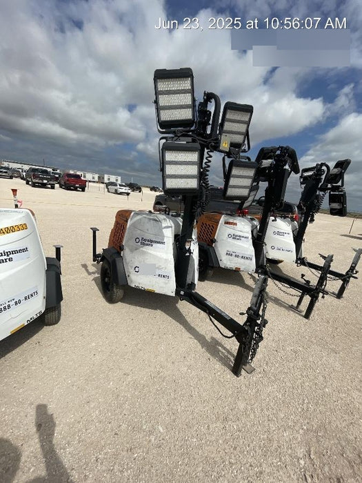 2024 Generac MLT2 Diesel, Flex Switch 120V Input, Powerzone Controller, 
(4) 320W LED Lights, 4kW Generator, 39.9 Gal Fuel Tank, 2" Ball, T3