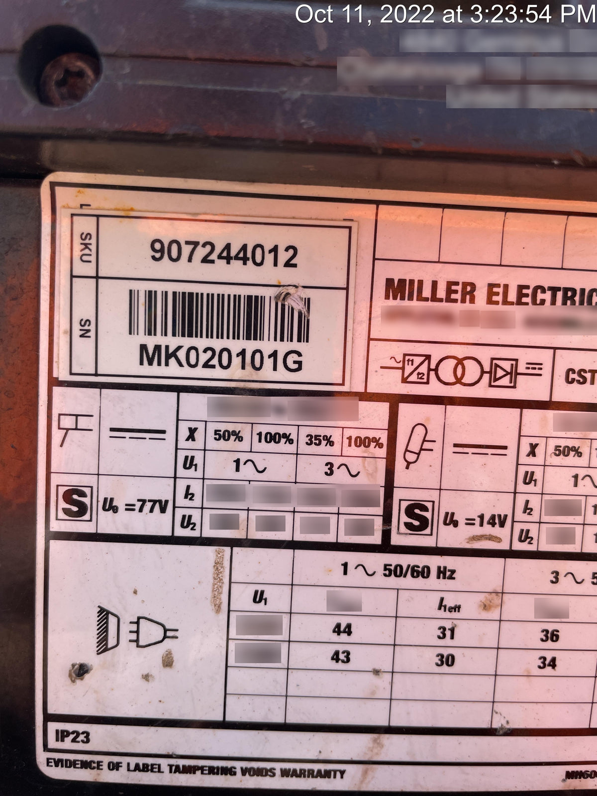 2019 MILLER CST-280