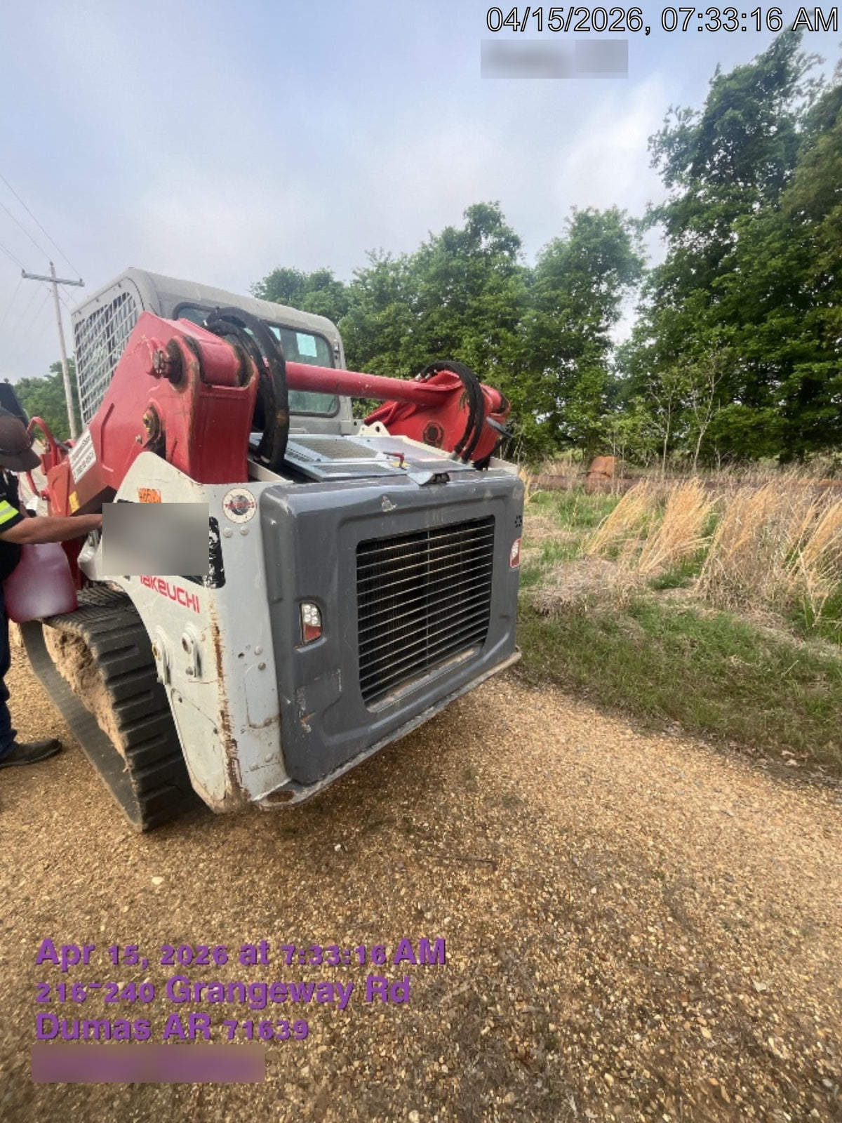 2019 Takeuchi TL12V2C Cab/Heat/AC, Back-up Alarm, Hydraulic QC w/80" HD Tooth Bucket
