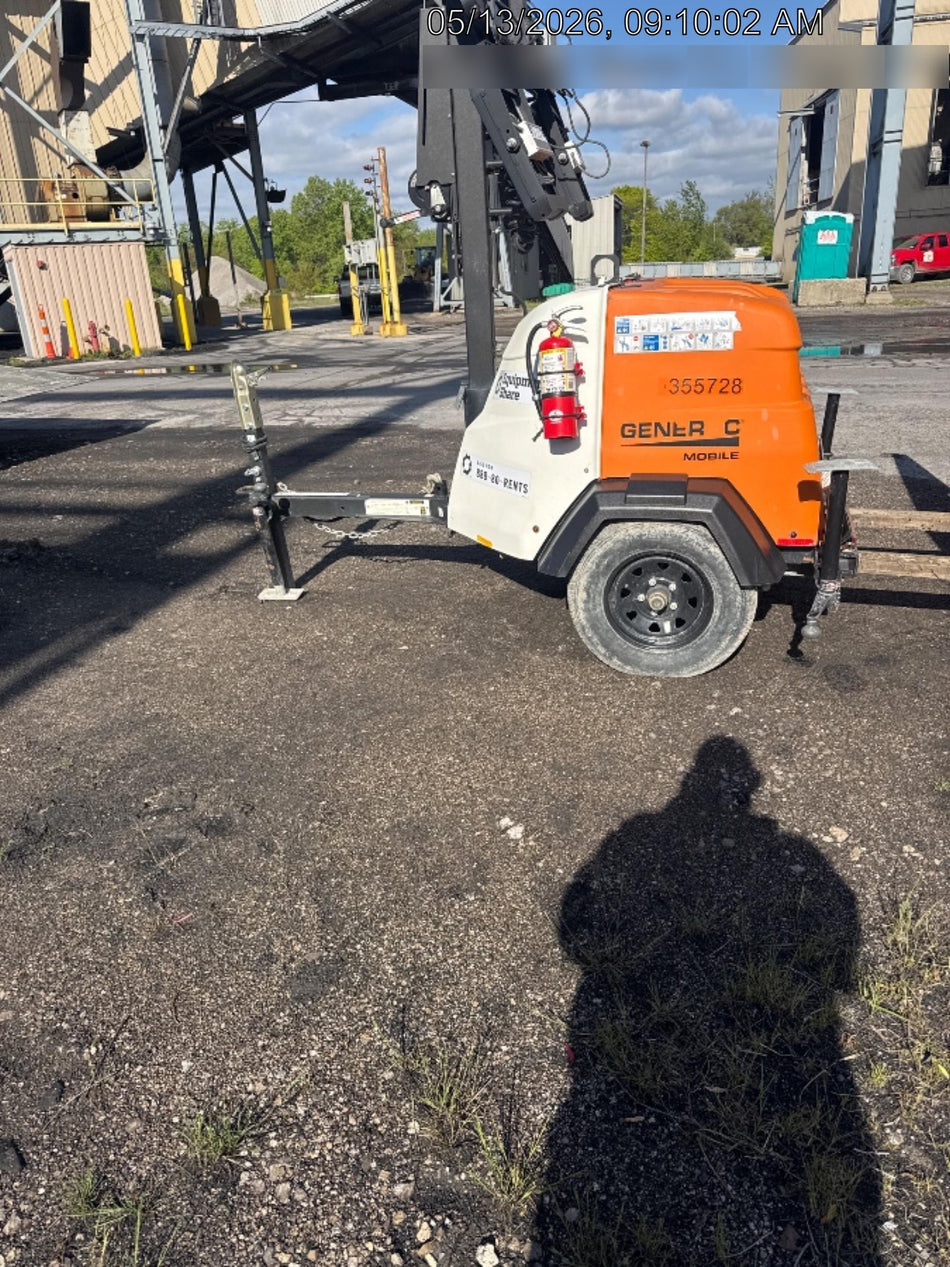 2023 Generac MLT2 Diesel, Flex Switch 120V Input, Powerzone Controller, 
(4) 320W LED Lights, 4kW Generator, 39.9 Gal Fuel Tank, 2" Ball, T3