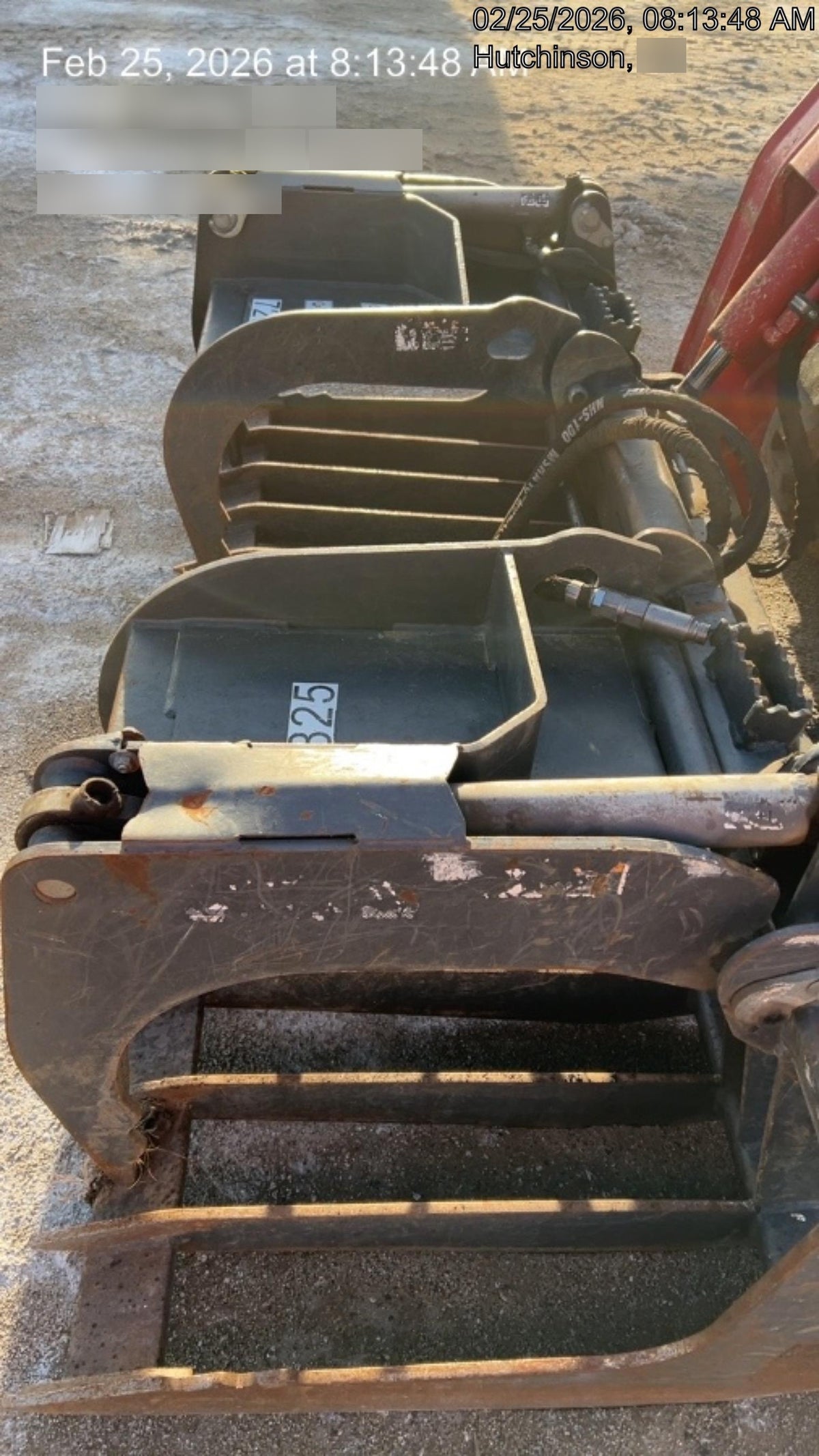 2015 CASE Grapple Bucket Skid Steer - Case
