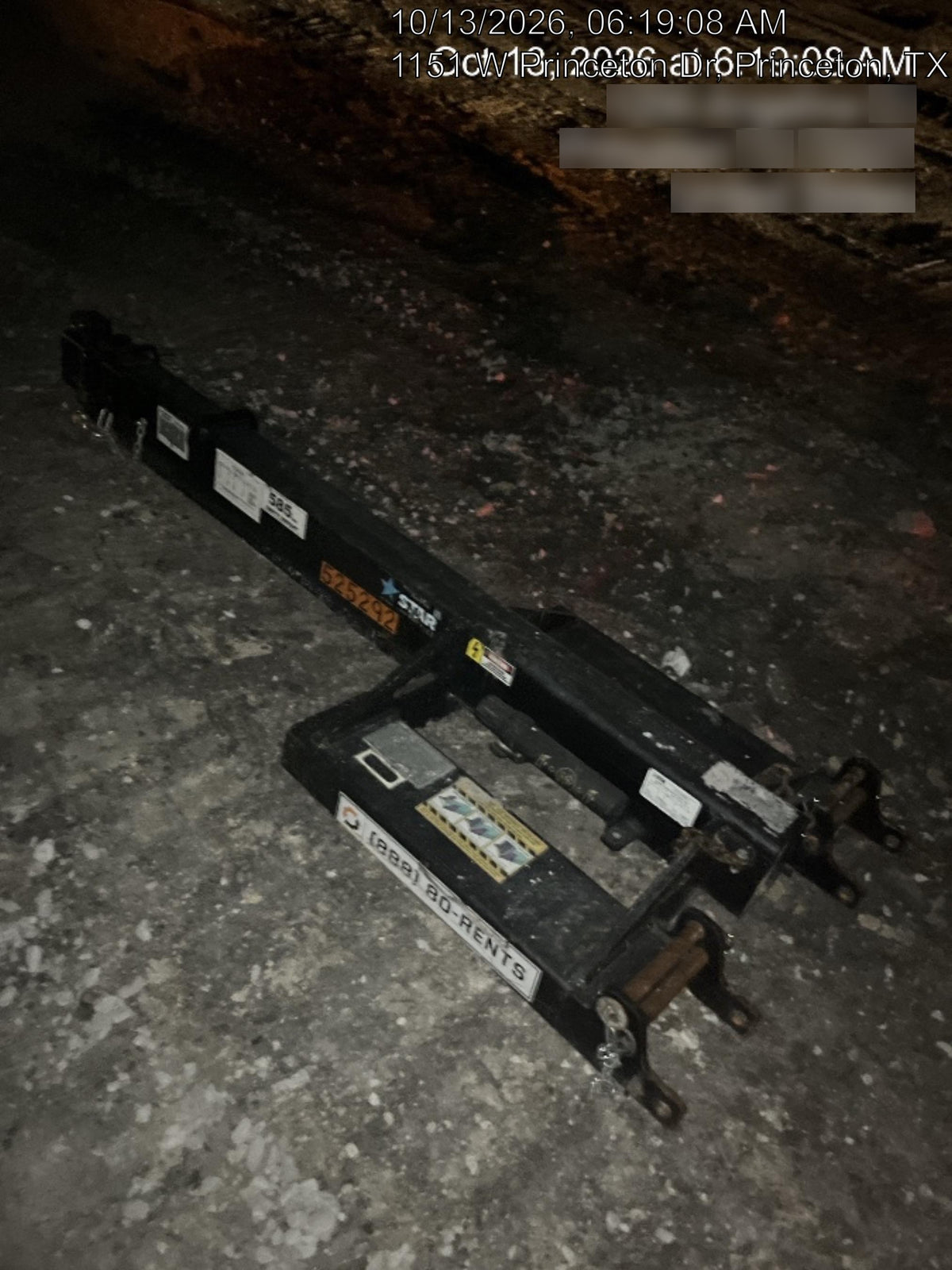 2025 STAR INDUSTRIES M1360B - Star JIB Boom