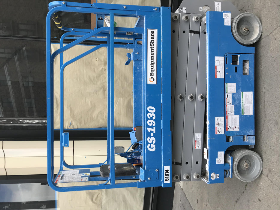 2019 Genie GS-1930 Half Height Swing Gate, 800W Inverter