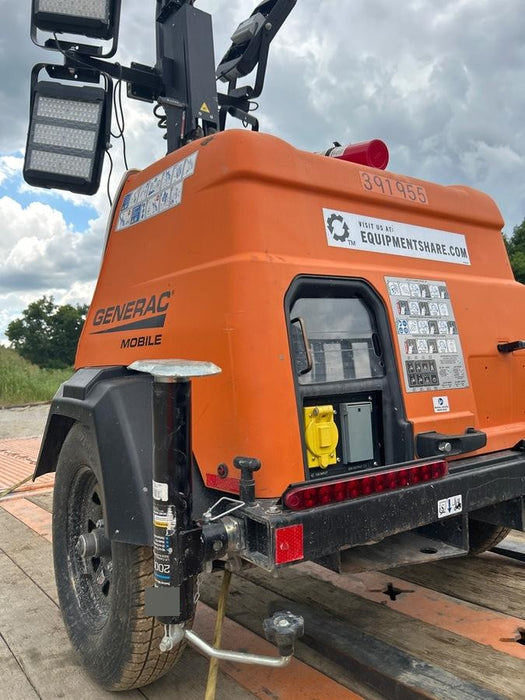 2024 Generac MLT2 Diesel, Flex Switch 120V Input, Powerzone Controller, 
(4) 320W LED Lights, 4kW Generator, 39.9 Gal Fuel Tank, 2" Ball, T3