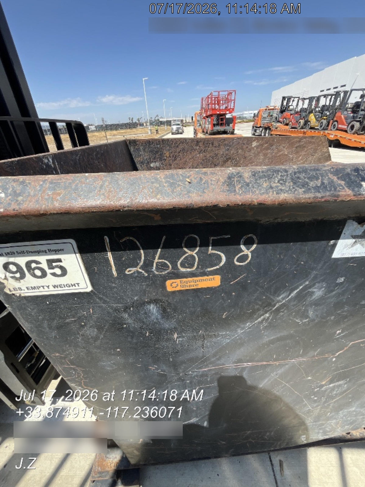 2020 STAR INDUSTRIES M-1820 - Self-Dump Hopper