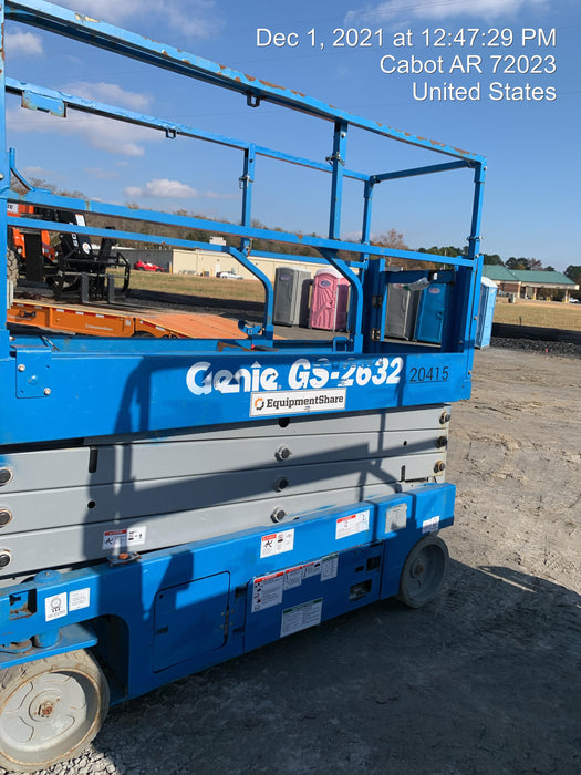 2018 Genie GS-2632 Genie GS-2632 w/Fixed Rail, Chain Entry