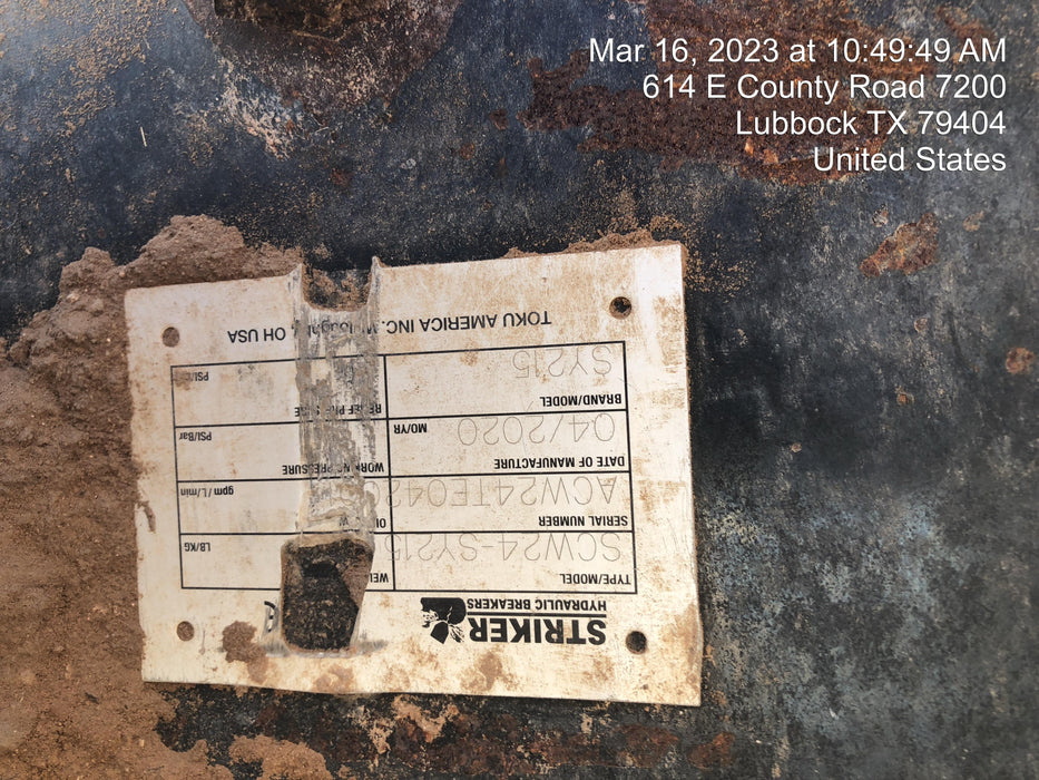 2019 PALADIN TWC1000-18