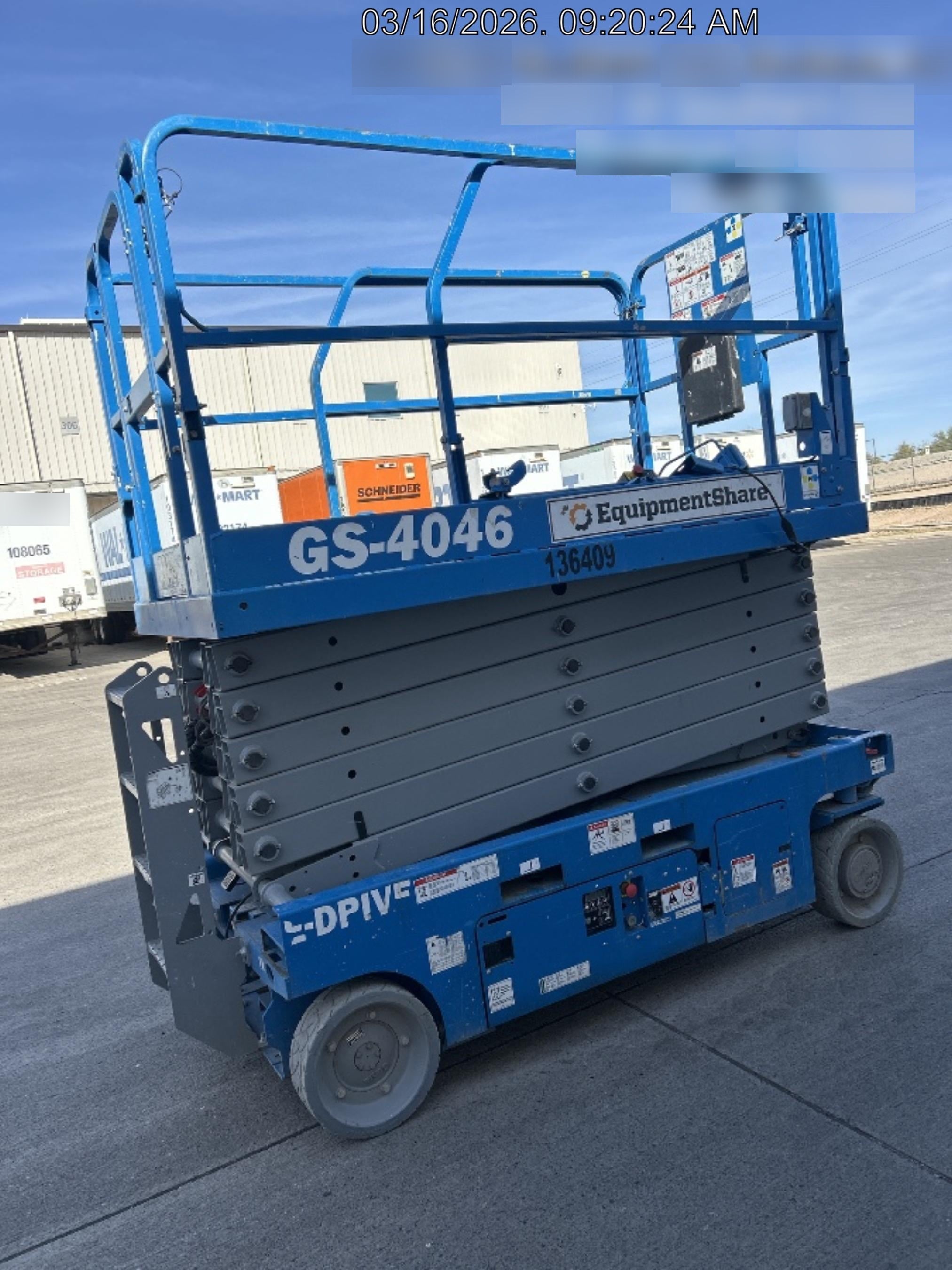 2021 GENIE GS-4046 E Drive