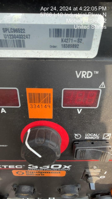 2023 LINCOLN ELECTRIC FLEXTEC 350X