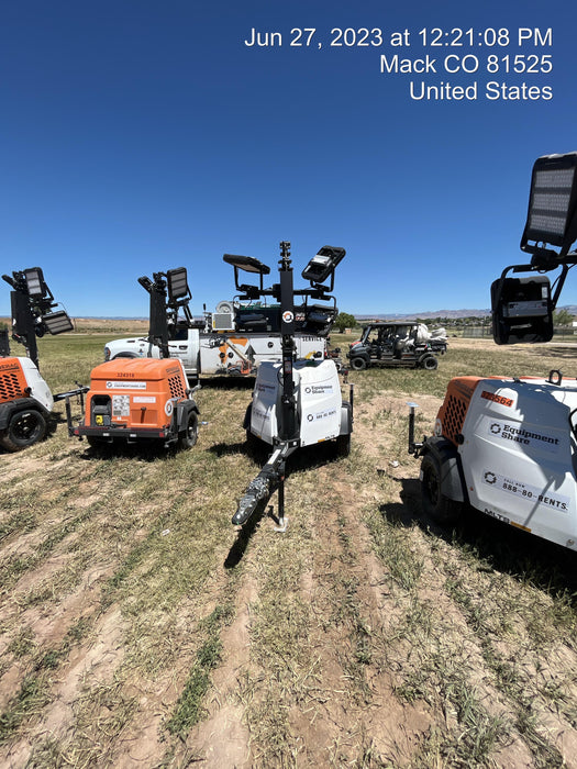 2023 Generac MLT2 Diesel, Flex Switch 120V Input, Powerzone Controller, (4) 320W LED Lights, 4kW Generator, 39.9 Gal Fuel Tank, 2" Ball, T3