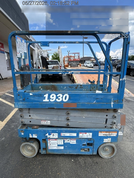 2019 Genie GS-1930 Fixed Rails with Chain Entry