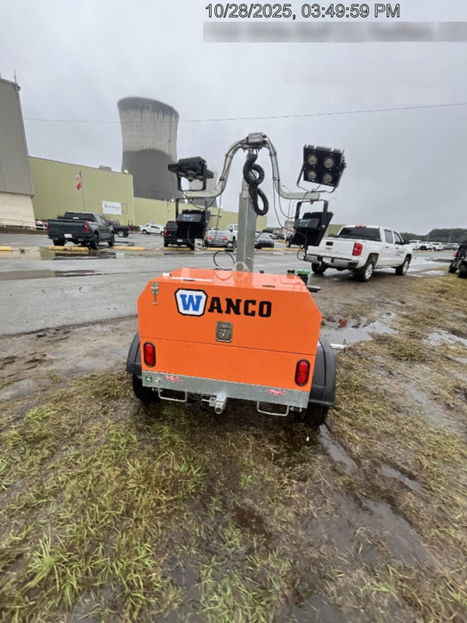 2024 Wanco WLTT-4MM4K Diesel, Deep Sea Controller, Shore Power Plug, Auto Start, (4) 350W LED Floodlights, 4kW Generator, 60 Gal Fuel Tank, 2" Ball, T3