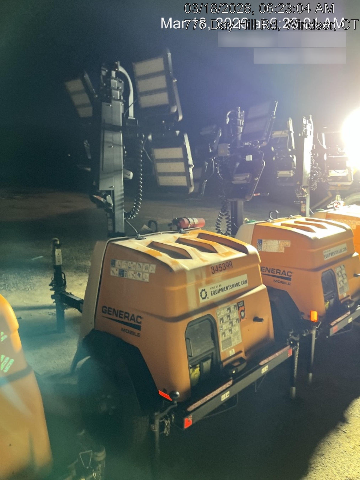 2023 Generac MLT2 Diesel, Flex Switch 120V Input, Powerzone Controller, (4) 320W LED Lights, 4kW Generator, 39.9 Gal Fuel Tank, 2" Ball, T3