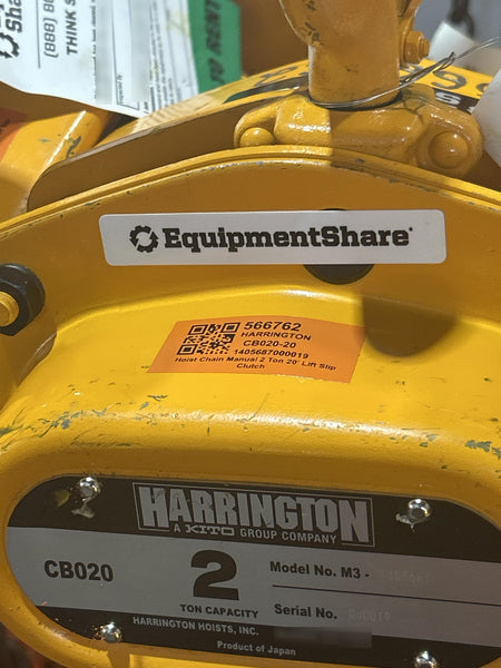 2025 HARRINGTON CB020-20