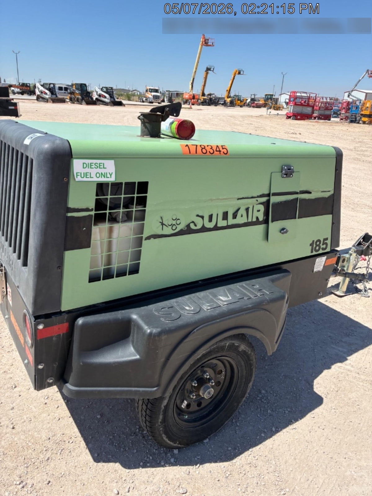 2021 SULLAIR 185D-DPQ KU4F