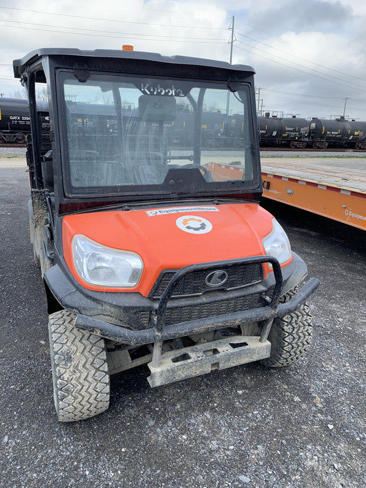 Kubota RTV-X1140W-H 4wd Utility Cart, LED Strobe, Windshield Tempered Glass, Pastic Canopy, Wire Harness Kit, Backup Alarm