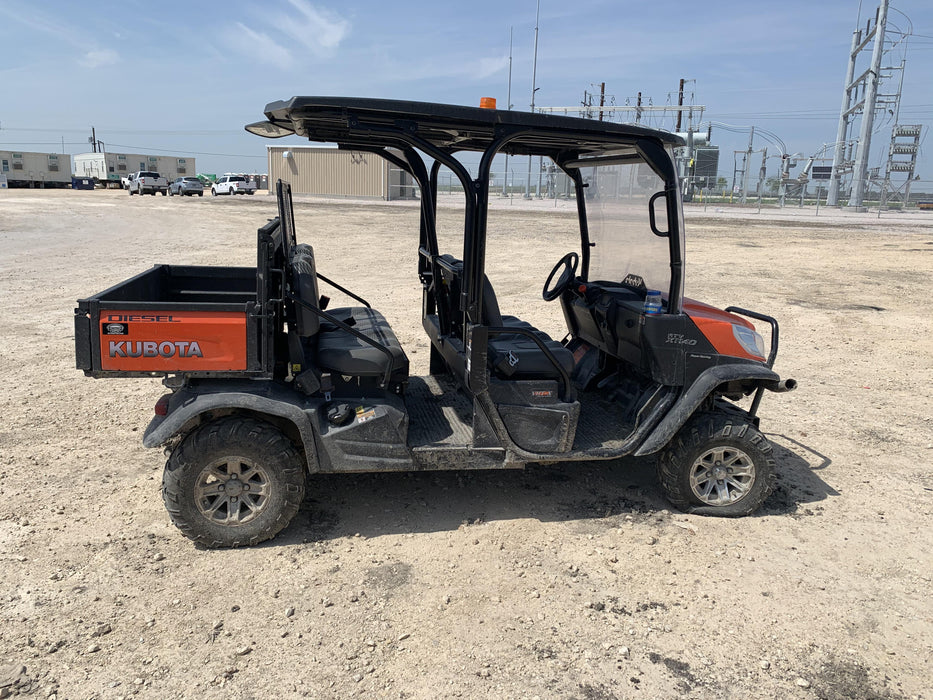 Kubota RTV-X1140WL-AS 4WD, LED Strobe, Windshield Acrylic Clear, Plastic Canopy, Wire Harness Kit, Backup Alarm, Bed Liner