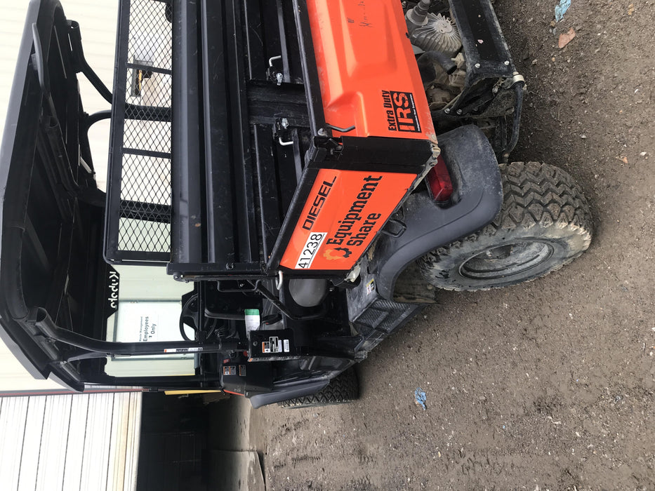 2019 Kubota RTV-X1140W-H 4wd Utility Cart, LED Strobe, Windshield Tempered Glass, Plastic Canopy, Wire Harness Kit, Backup Alarm
