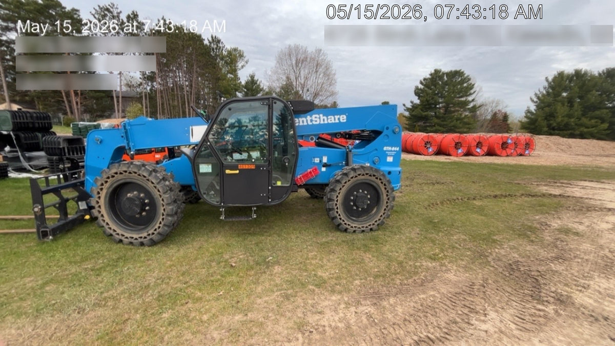 2024 Genie GTH-844 74Hp Dsl, Cab/Heat/Air, Sld Tires, LED WL, Bcn, L Hook, T3 + Access Control