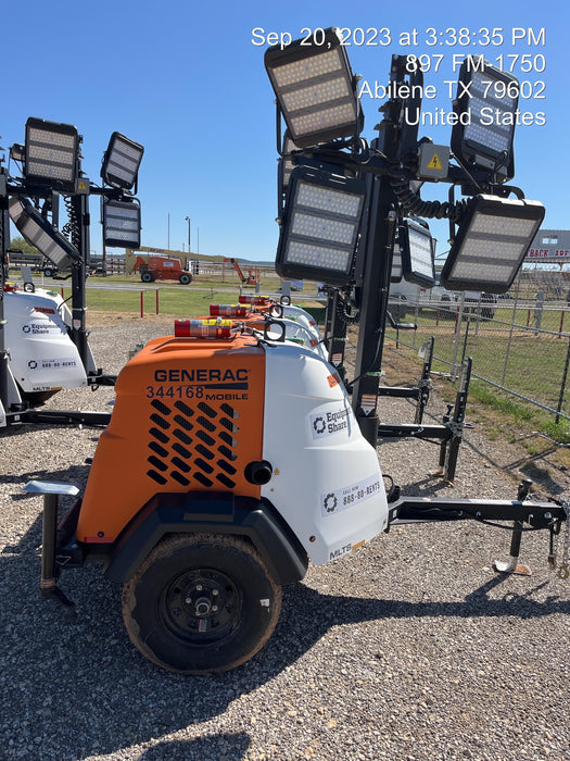 2023 Generac MLT2 Diesel, Flex Switch 120V Input, Powerzone Controller, (4) 320W LED Lights, 4kW Generator, 39.9 Gal Fuel Tank, 2" Ball, T3