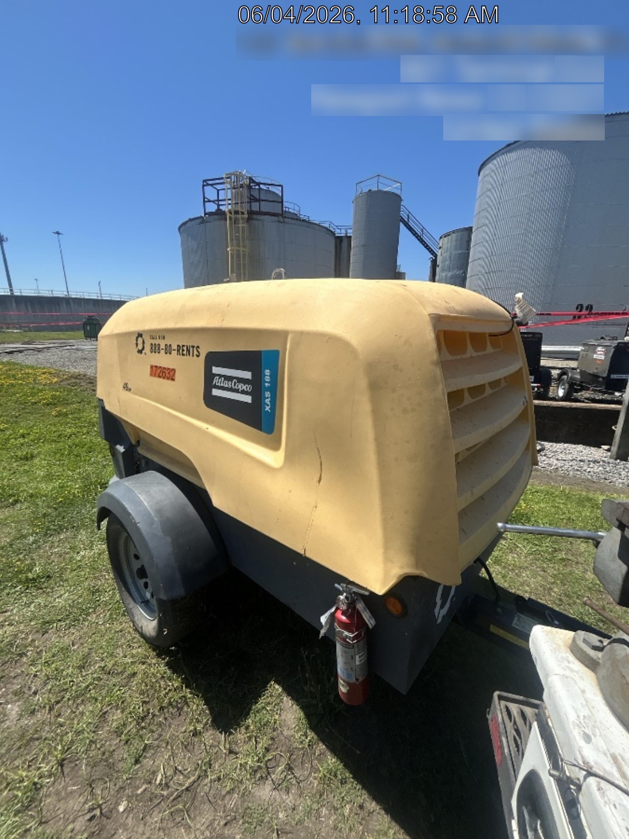 2021 ATLAS COPCO XAS188 CWK