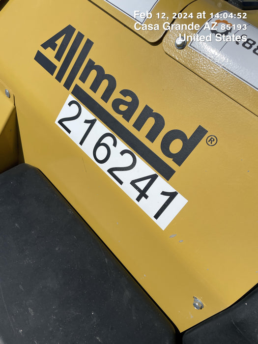 2022 Allmand NLV3GR (4) LED Light Fixture 350W, 23' Vertical Mast, 3kW Prime, Towable, Deep Sea L401, Leveling Jacks, Yanmar T4F 5.8hp