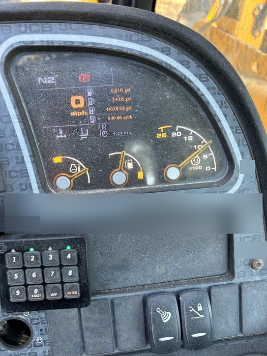 2019 JCB 510-56 Canopy, 74 HP, Solid Tires, STD Worklight, Beacon, Aux Hydraulics, Lifting Eye, Back up Alarm w/66" Carriage/60" Forks