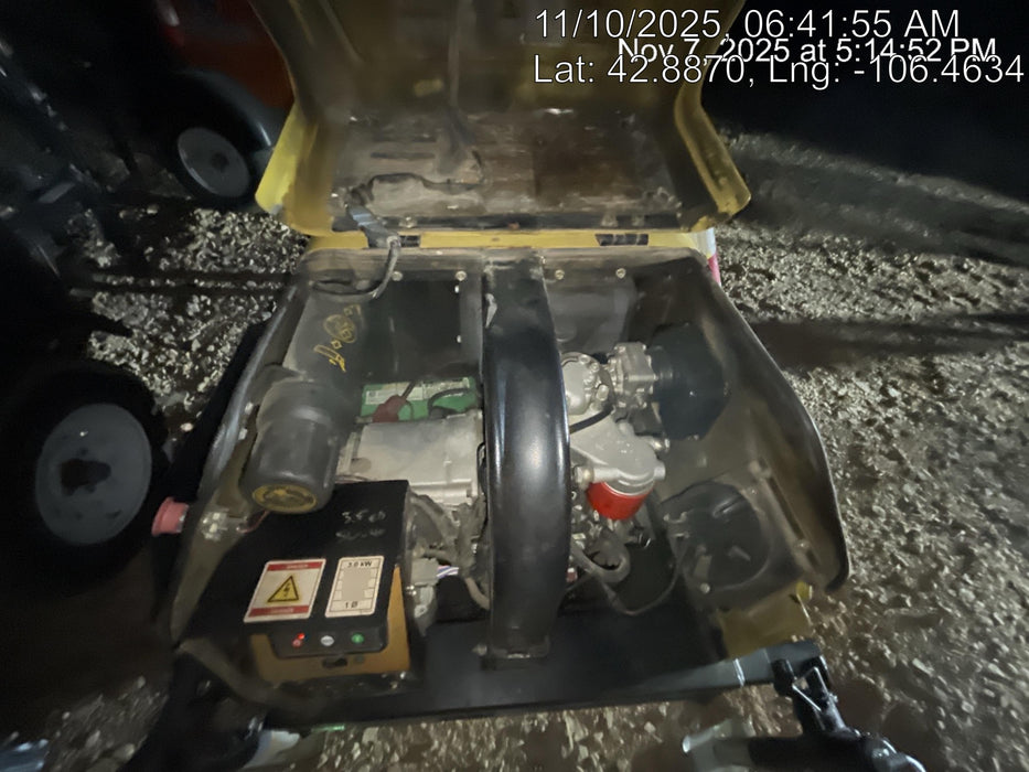 2020 Allmand NLV3GR (4) LED Light Fixture 350W, 23' Vertical Mast, 3kW Prime, Towable, Deep Sea L401, Leveling Jacks, Yanmar T4F 5.8hp