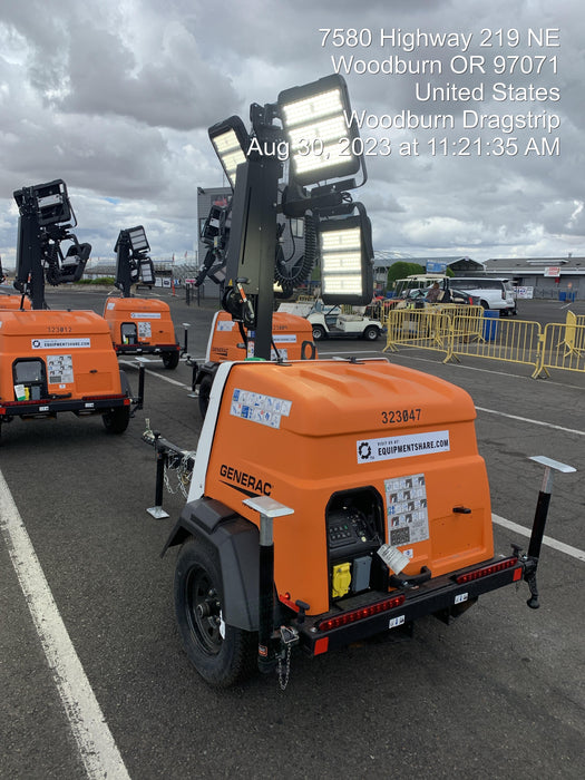 2023 Generac MLT2 Diesel, Flex Switch 120V Input, Powerzone Controller, (4) 320W LED Lights, 4kW Generator, 39.9 Gal Fuel Tank, 2" Ball, T3