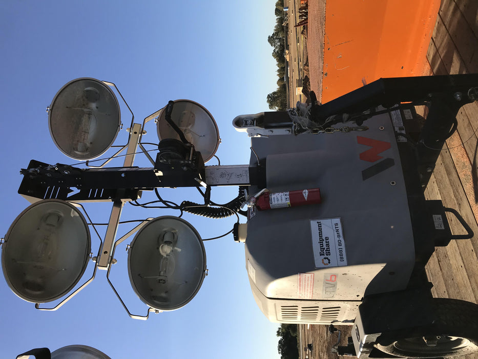 2019 Wacker Neuson LTV6L-MH Wacker Neuson LTV6L Mobile Light Tower w/Fuel Level Sensor Installed