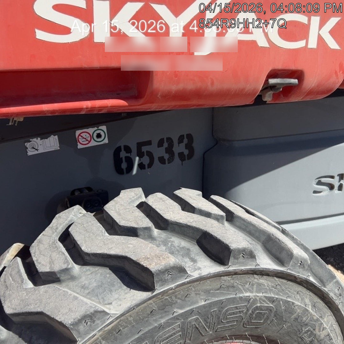 2017 SKYJACK SJ66T
