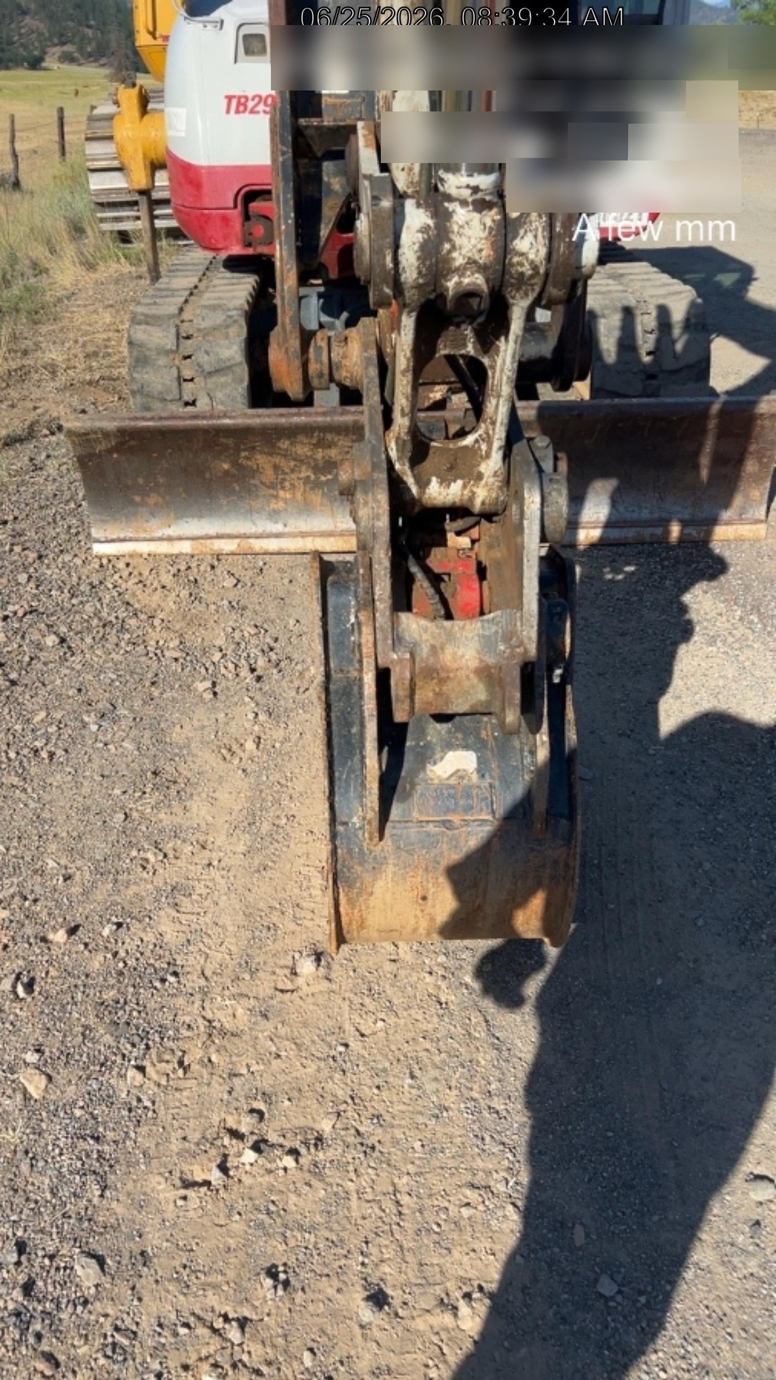 2019 Takeuchi TB290 Cab/Heat/AC Rubber tracks, Dozer blade, Travel alarm, Auxiliary hydraulics Manual QC, Hydraulic thumb, 18", 24", and 36" Buckets