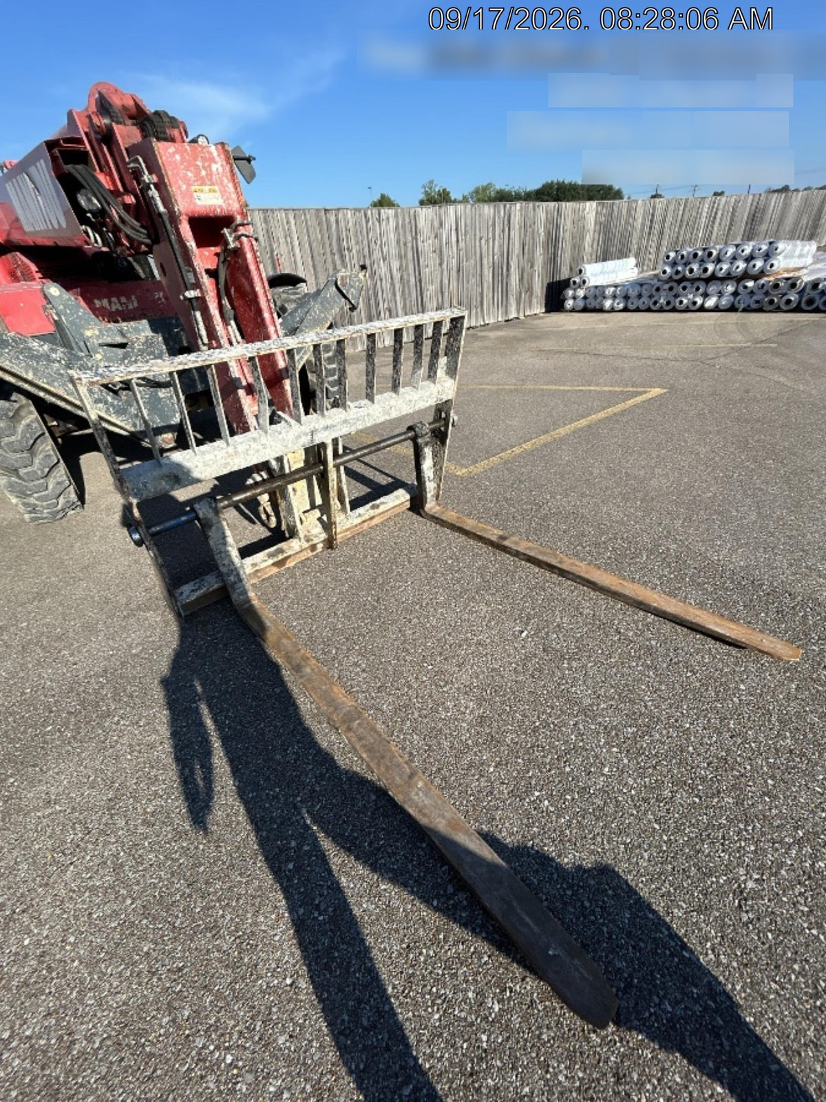 2018 Manitou MTA10055 MTA10055 - Canopy, Worklights, Beacon, 66" Carriage, 60" Forks, Solid Tires, Aux Hydraulics