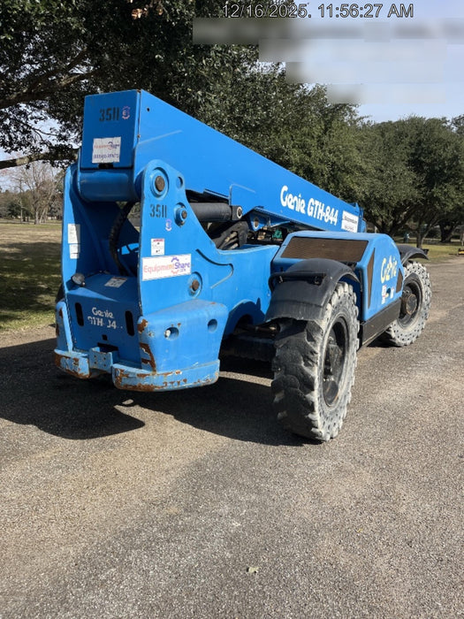 2017 Genie GTH-844 Diesel Engine, Solid Tires, 60" Carriage, Open ROPS