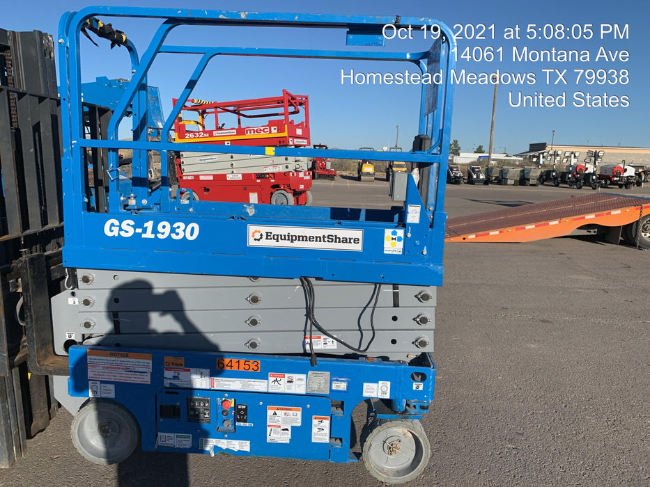 2020 Genie GS-1930 Standard Machine
