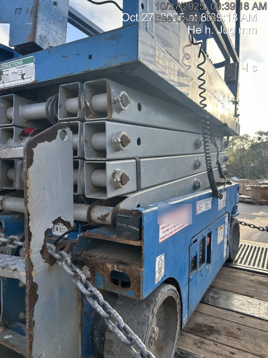 2017 Genie GS-1930 Genie GS-1930 Lift w/Fixed Rail and Chain Entry