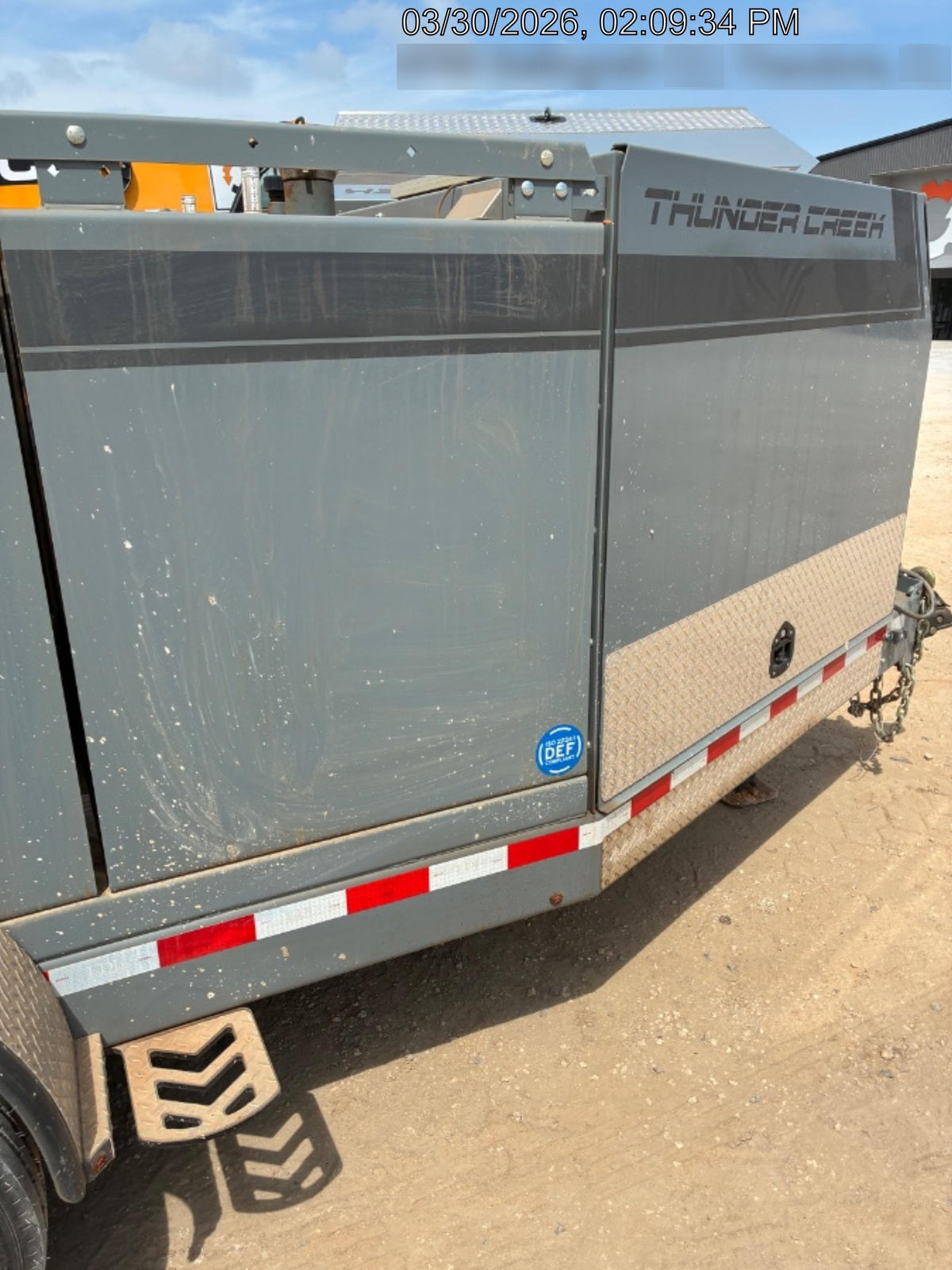 2025 THUNDER CREEK MTT920 - Hazmat not required