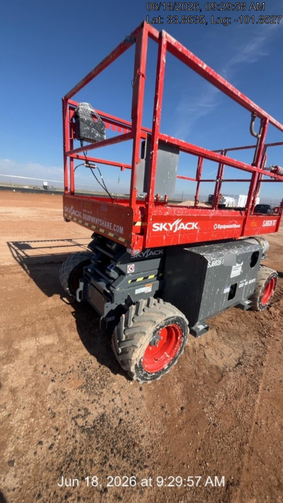 2025 SKYJACK SJ6826 RT