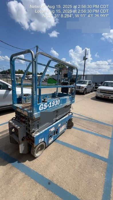 2019 Genie GS-1930 Fixed Rails with Chain Entry