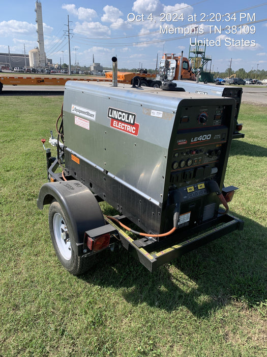 2024 Lincoln Electric LE400 Kubota V1505, Trlr, Cable Rack, Light Kit, ES Decals, T3