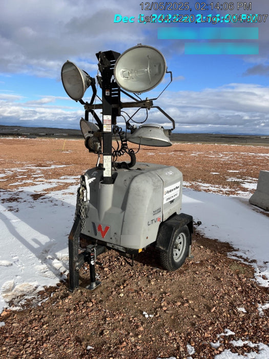 2018 Wacker Neuson LTV6L-MH Wacker Neuson LTV6L Mobile Light Tower w/Fuel Level Sensor Installed
