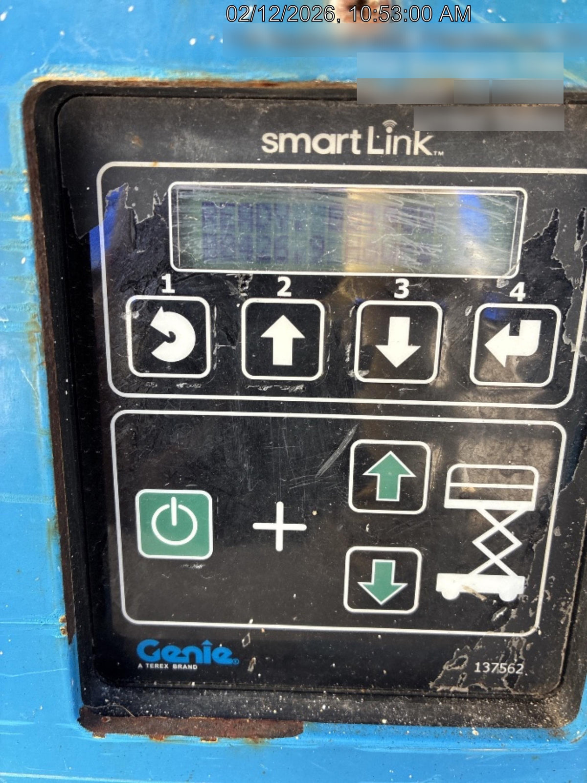 2017 Genie GS-1930 Genie GS-1930 Lift w/Fixed Rail and Chain Entry