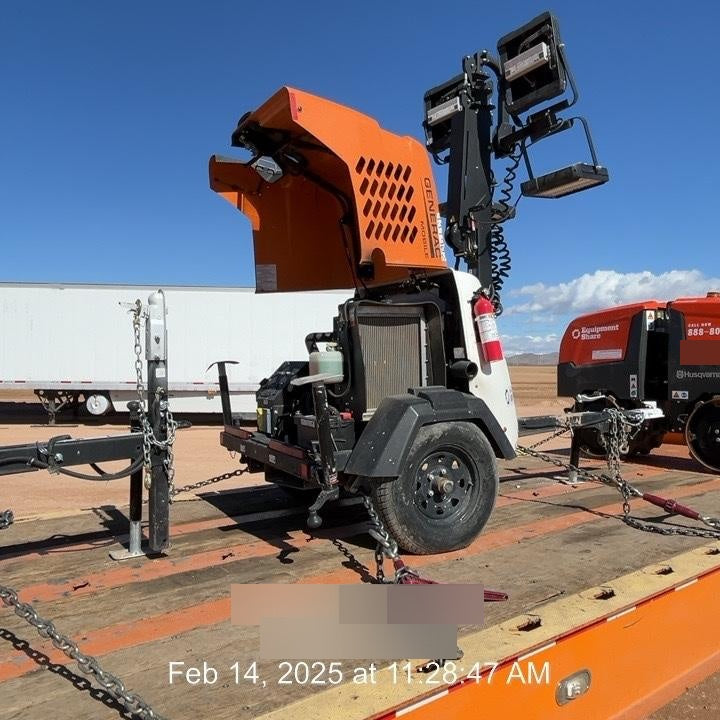 2023 Generac MLT2 Diesel, Flex Switch 120V Input, Powerzone Controller, (4) 320W LED Lights, 4kW Generator, 39.9 Gal Fuel Tank, 2" Ball, T3