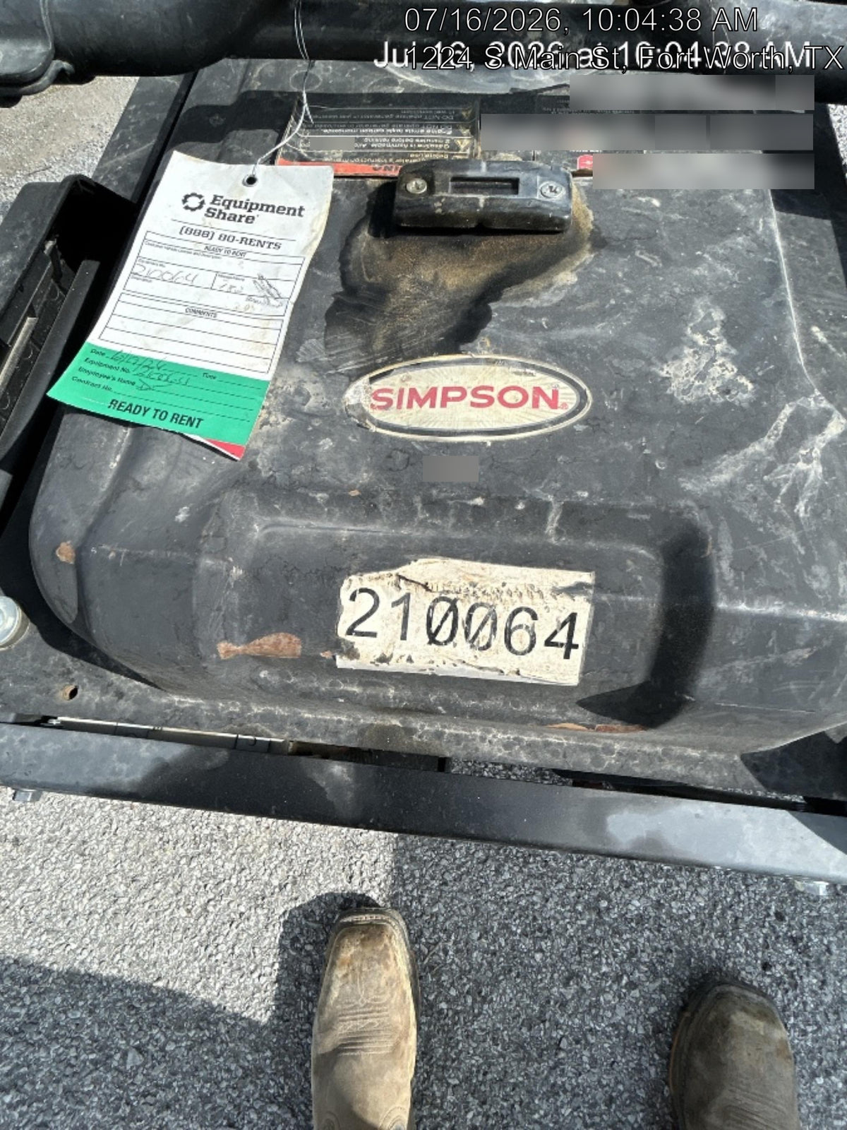 2022 SIMPSON SCGH8500