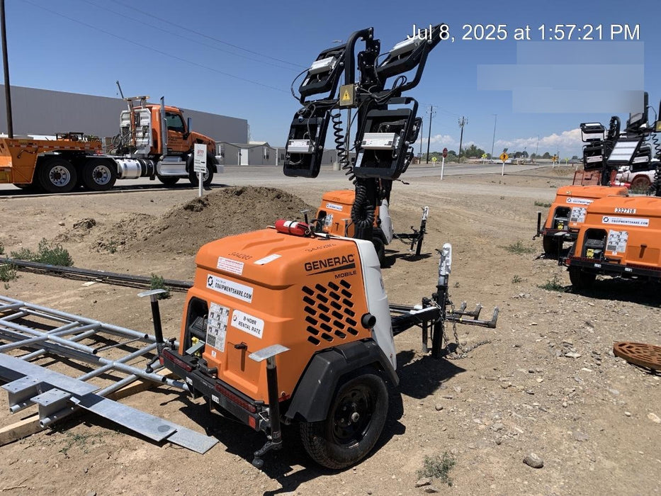 2023 Generac MLT2 Diesel, Flex Switch 120V Input, Powerzone Controller, (4) 320W LED Lights, 4kW Generator, 39.9 Gal Fuel Tank, 2" Ball, T3