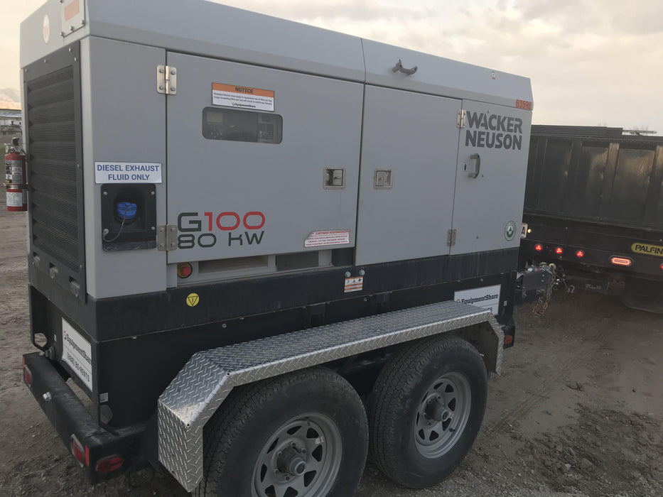 2020 WACKER NEUSON G100